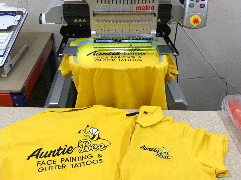 Design By Creative Bridgwater Somerset Embroidery