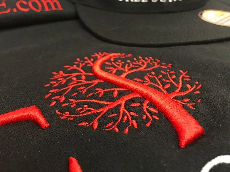 Design By Creative Bridgwater Somerset 3D Embroidery