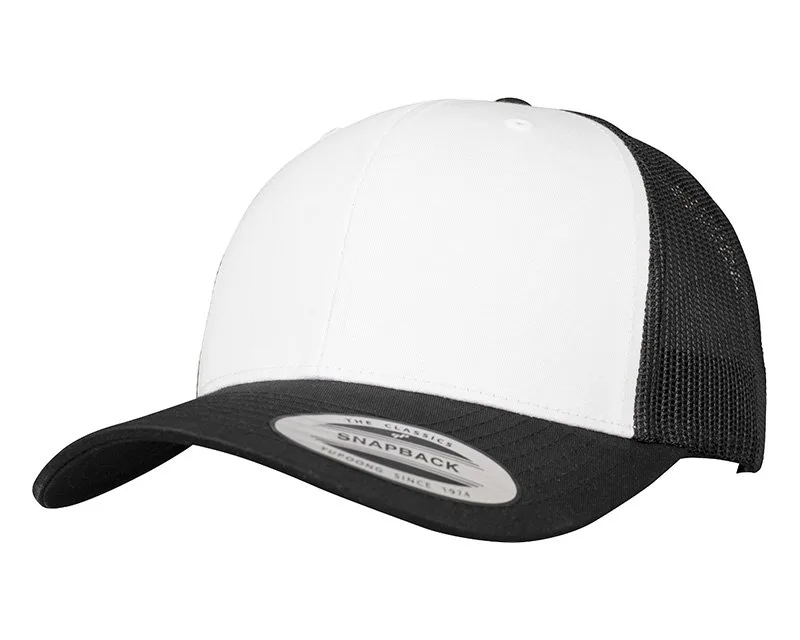 YP129 Retro trucker coloured front | Design By Creative