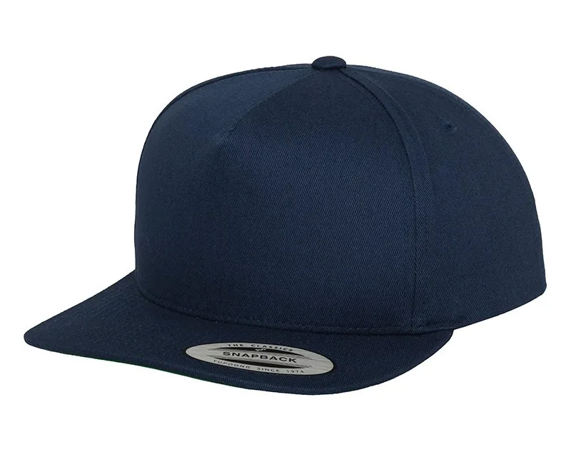 YP019 5 Panel Cotton Snapback | DESIGN BY CREATIVE
