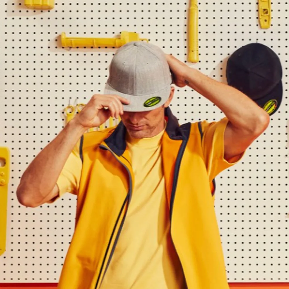 YP106 Flexfit Flat Peak Cap | Design By Creative