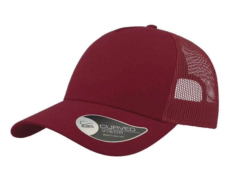 Atlantis Rapper 5 Panel Trucker Cap | Design By Creative