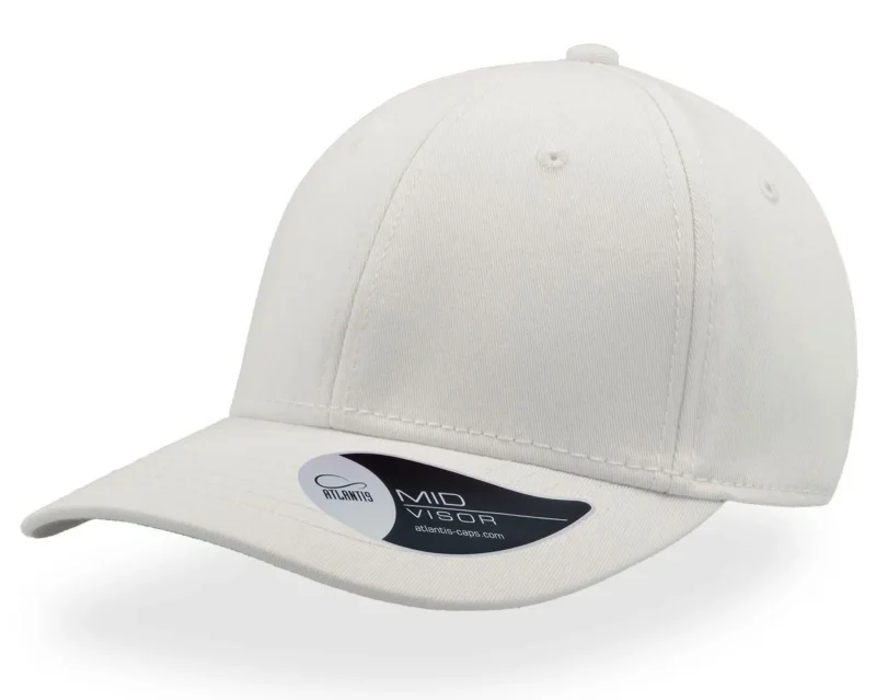 Atlantis PITCHER FLEXIBLE FIT 6 PANEL CAP ADULT in White