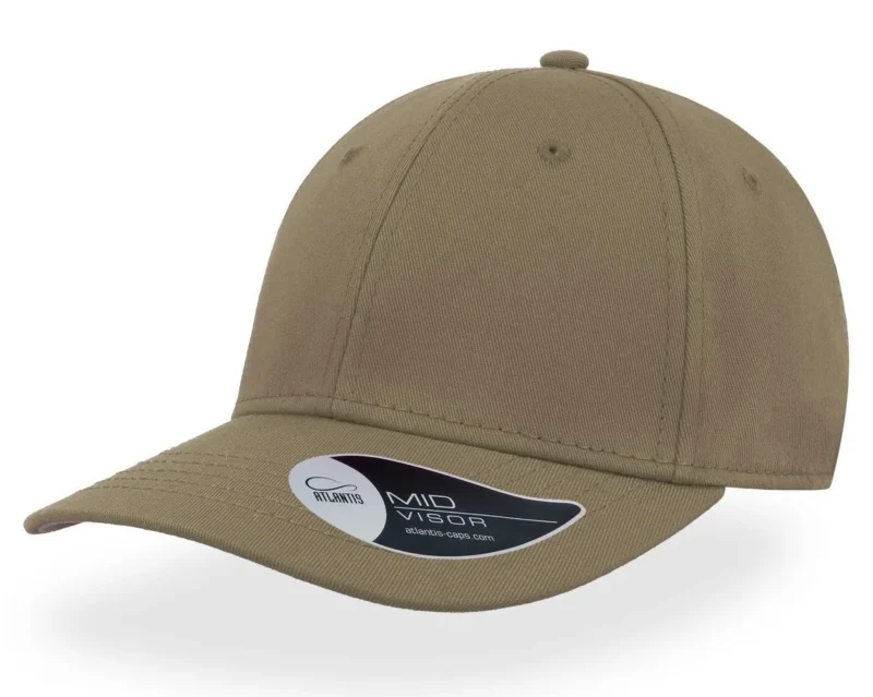 Atlantis PITCHER FLEXIBLE FIT 6 PANEL CAP ADULT in Khaki