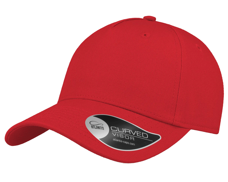 Atlantis Shot Structured 5 Panel Curved Peak Cap | Design By Creative Ltd